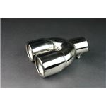 マフラーカッター [398] オーバル2本出し 汎用品