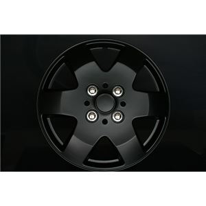13インチホイールカバーT26 4枚 マットブラック 汎用品