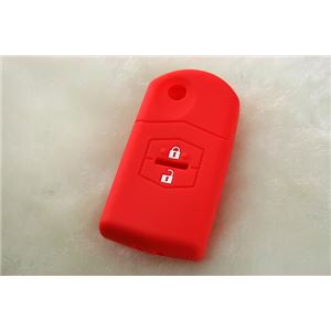 シリコンキーカバー リトラクタブルキー用 レッド SKC-M01RED