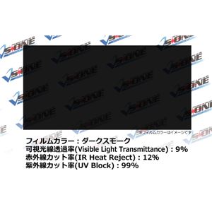 カット済みカーフィルム マツダ RX-7 FD# リアセット ダークスモーク