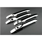 メッキドアハンドルカバー 8個 ステップワゴン RK1 RK2 RK3 RK4 RK5 RK6