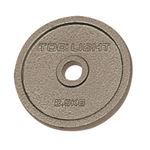 TOEI LIGHT（トーエイライト） バーベルプレートST2.5kg×2枚組 H7535