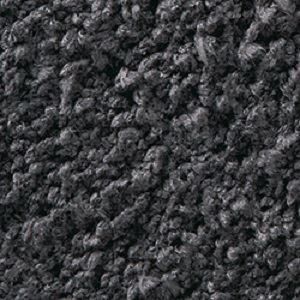 東リ ラグ ラグマット シャギータイプ TOF279-Q サイズ 200cm×200cm カラー チャコール