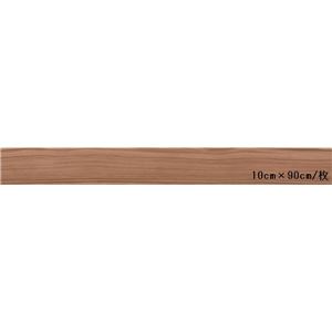 東リ ビニル床タイル ロイヤルウッド 木目調 10cm×90cm （四面R面取） 色 PWT578 サップウォルナット 30枚セット【日本製】