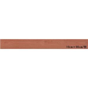 東リ ビニル床タイル ロイヤルウッド 木目調 10cm×90cm （四面R面取） 色 PWT589 ブラックチェリー 30枚セット【日本製】