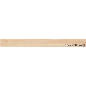 東リ ビニル床タイル ロイヤルウッド 木目調 10cm×90cm （四面R面取） 色 PWT591 メイプル 30枚セット【日本製】