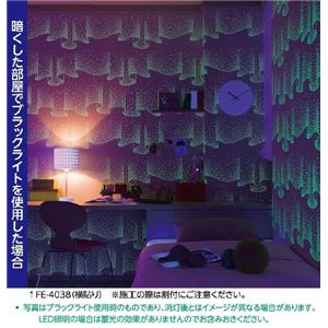 光る壁紙（蓄光） のりなしタイプ（横使い） サンゲツ FE-4038 92cm巾 50m巻【防カビ】【日本製】