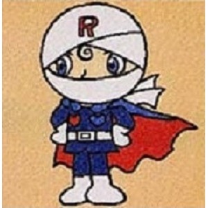 アンパンマンパネルカーペット サイズ40ｃｍ×40ｃｍ 柄 AKP8-RO 2枚セット 【防ダニ・洗える(ウォッシャブル)】 【日本製】