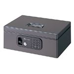 プラス 電子ロック手提げ金庫FL型 CB-020FL Dグレー