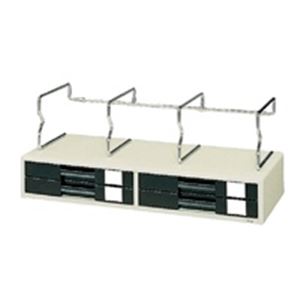 プラス レターケース A4横 LC-222H エルグレー