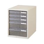 プラス レターケース LC-123A A4 浅3深2 ホワイト