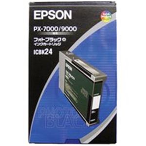 EPSON（エプソン） IJインクカートリッジ ICBK24 フォトブラック