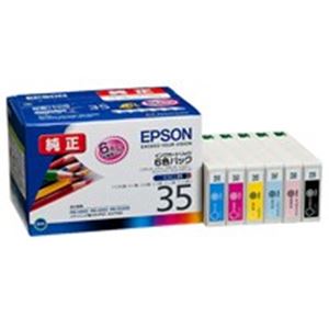 EPSON（エプソン） インクカートリッジ IC6CL35 6色パック