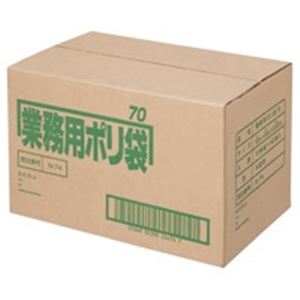 日本サニパック ポリゴミ袋 N-74 半透明 70L 10枚 40組