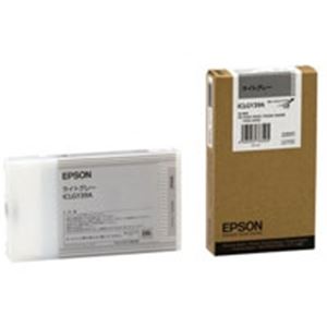 EPSON（エプソン） IJインクカートリッジ ICLGY39A ライトグレー