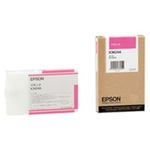 EPSON（エプソン） IJインクカートリッジ ICM24A マゼンタ