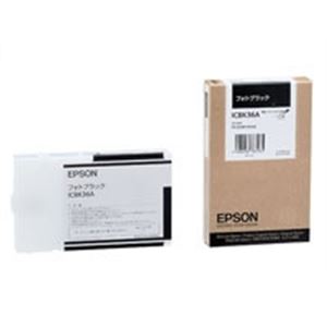EPSON（エプソン） IJインクカートリッジ ICBK36A フォトブラック