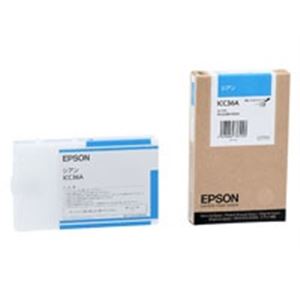 EPSON（エプソン） IJインクカートリッジ ICC36A シアン