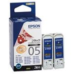 EPSON（エプソン） IJインクカートリッジ IC1BK05W 2個×3
