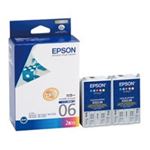EPSON（エプソン） IJインクカートリッジIC5CL06Wカラー2本入×3箱