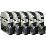 キングジム テプラ PROテープロング SS12KL 白に黒 12mm 20個