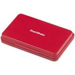 シャチハタ スタンプ台 HGN-2-R 中形 赤 10個