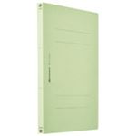 フラットファイル 紙バインダー 2穴 A4S 緑120冊 D017J-12GR