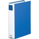 キングジム Sドッチ脱着イージー2475GXA A4S50mm青10冊