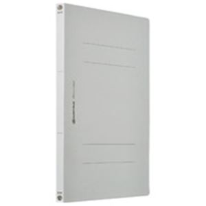 フラットファイル 紙バインダー 2穴 A4S 灰120冊 D017J-12GY