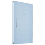 フラットファイル 紙バインダー 2穴 A4SR青120冊D017J-12RBL