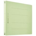フラットファイル 紙バインダー 2穴 A4E 緑120冊 D018J-12GR