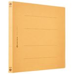 フラットファイル 紙バインダー 2穴 A4E 黄120冊 D018J-12YL