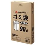 ジョインテックス ゴミ袋LDD 白半透明 90L 200枚 N115J-90P