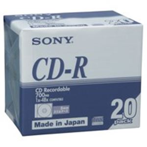 SONY(ソニー) CD-R ＜700MB＞ 20CDQ80DNA 6P 120枚