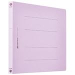 フラットファイル 紙バインダー 2穴 A4E 紫120冊 D018J-12VL