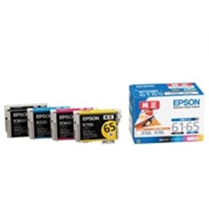 EPSON（エプソン） IJインクカートリッジ IC4CL6165 4色パック