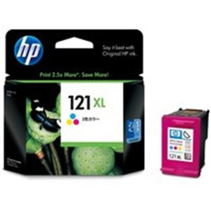 HP IJインクカートリッジHP121 カラー増量 CC644HJ