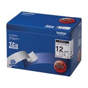 ブラザー工業(BROTHER) 文字テープ TZe-231V10白に黒文字 12mm10個