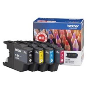 ブラザー工業(BROTHER) インクカートリッジ LC12-4PK 4色