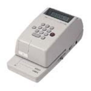 マックス 電子チェックライター EC-310C 8桁
