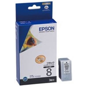 EPSON（エプソン） IJインクカートリッジ MJIC83P 黒 3個