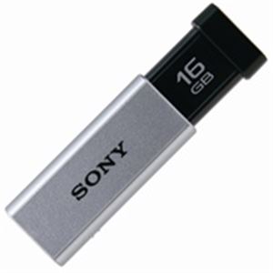 SONY(ソニー) USBメモリー高速16GB USM16GTSシルバー