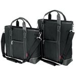 SOLIDEX 2wayトートバッグ横型 WB-09BK