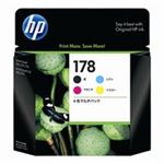 HP インクカートリッジHP178 4色組 CR281AA