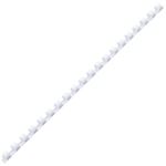 アコ・ブランズ 製本用リング 8mm 白 A4 100本PR0820A4-WH