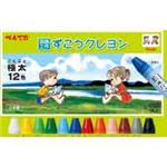 ぺんてる ずこうクレヨン 12色 PTCG1-12 10組
