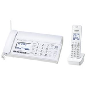 Panasonic（パナソニック） コードレス普通紙FAX KX-PD304DL-W
