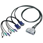 エレコム(ELECOM) PS／2パソコン切替機 KVM-KP2
