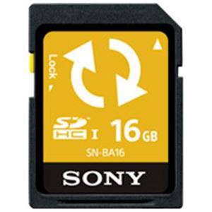 SONY(ソニー) Backup機能付SDカード16GB SN-BA16 F