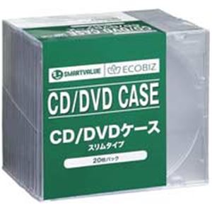 ジョインテックス CD／DVDケース スリム200枚 A401J-10